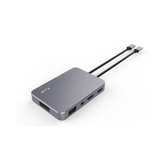 LMP USB-C Display Dock hub 10 puertos HDMI 4K Ethernet USB-C