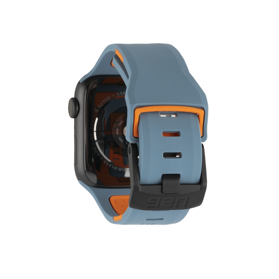 UAG Civilian Correa Silicona Apple Watch 44mm Azul-Naranja