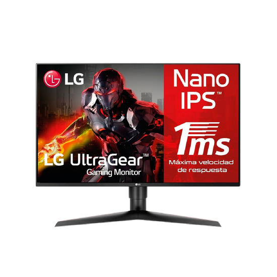LG 27GL850-B Monitor 27" Gaming Ultragear QHD 144Hz 98% DCI-P3 NanoIPS HDR10