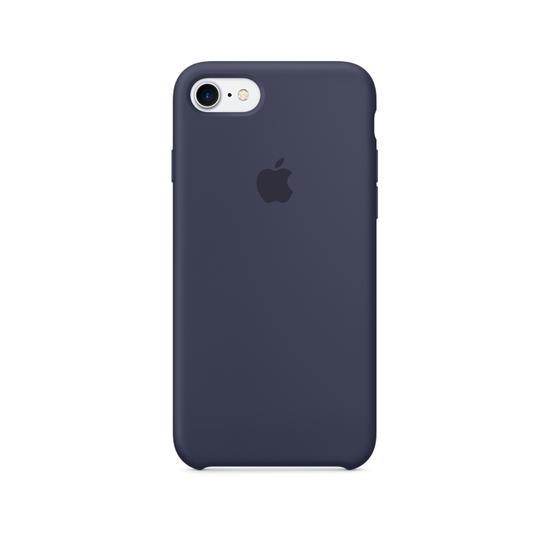 Apple Silicone Case Funda iPhone 7 Azul Noche 