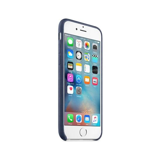 Apple Funda iPhone 6/6s Leather Case Azul Noche