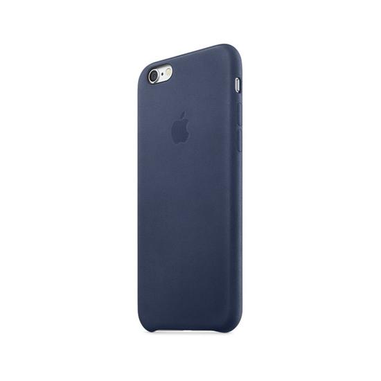 Como nuevo - Apple Leather Case Funda iPhone 6 Plus/6s Plus Azul Noche