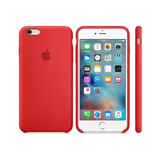 Apple Funda iPhone 6 Plus/6s Plus Silicone Case Rojo