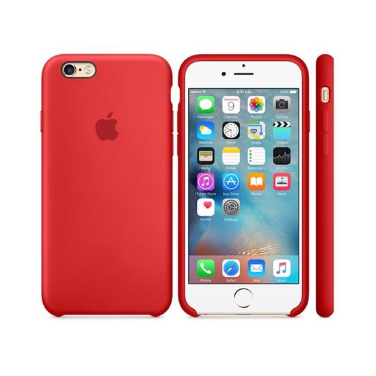 Apple Funda iPhone 6/6s Silicone Case Rojo