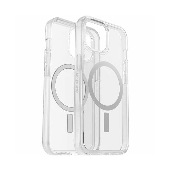 OtterBox Symmetry Series Clear Funda MagSafe para iPhone 15 Transparente