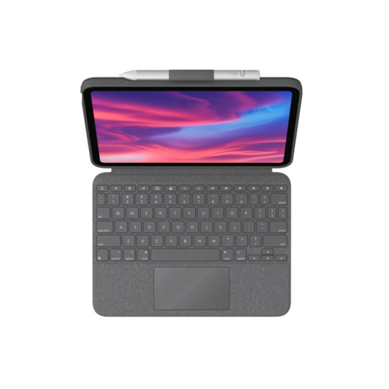 Logitech Combo Touch Funda con teclado iPad (10ª gen.) gris