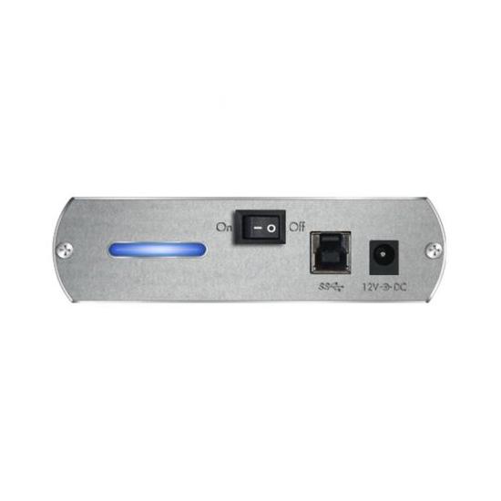 Macally Caja externa USB 3.0 3.5" SATA Plata