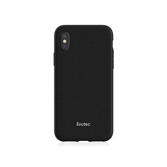 Evutec Aergo Ballistic Nylon Funda iPhone X Negro