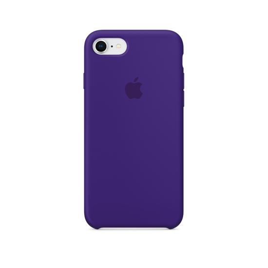 Apple Silicon Case Funda iPhone 8 / 7 Violeta 