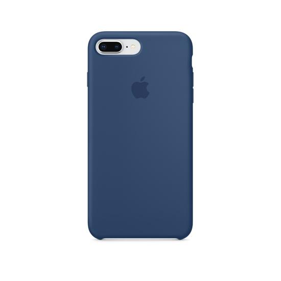 Apple Silicon Case Funda iPhone 8 Plus / 7 Plus Azul Cobalto