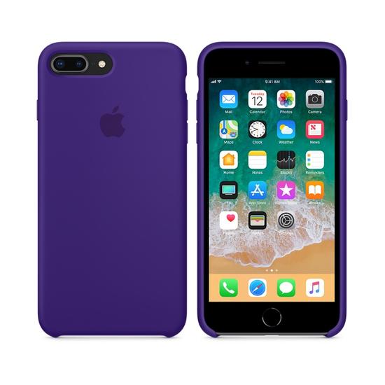 Apple Silicon Case Funda iPhone 8 Plus / 7 Plus Violeta