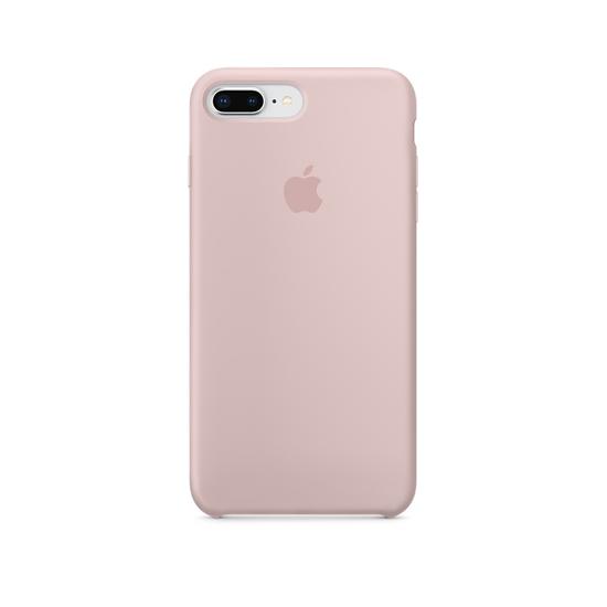 Apple Silicon Case Funda iPhone 8 Plus / 7 Plus Rosa Arena