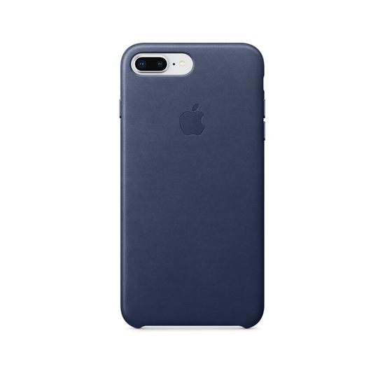 Apple Leather Case Funda piel iPhone 8 Plus / 7 Plus Azul Noche