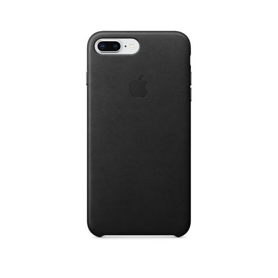 Apple Leather Case Funda piel iPhone 8 Plus / 7 Plus Negro