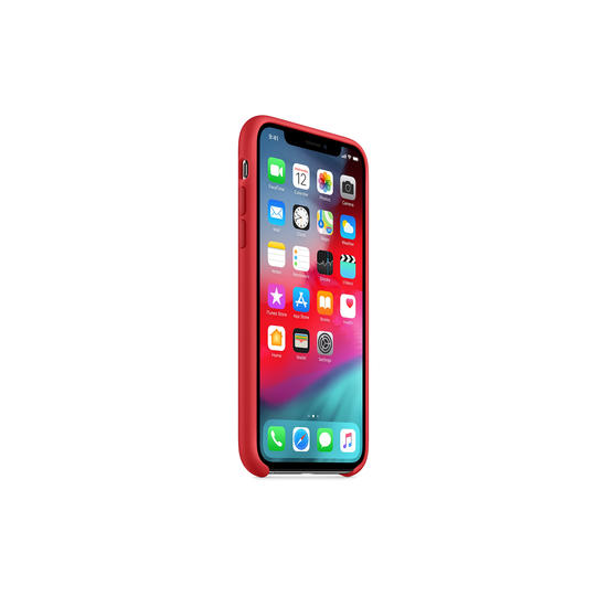Apple Silicone Case Funda iPhone Xs Max (PRODUCT)RED