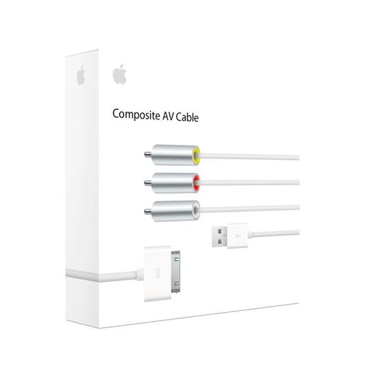 Apple Composite AV Cable iPhone y iPod blanco