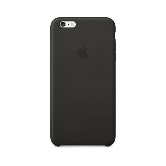 Apple Funda cuero iPhone 6 Plus Negro