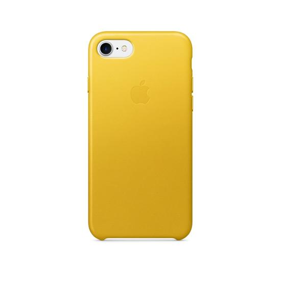 Apple Leather Case Funda iPhone 7 Girasol