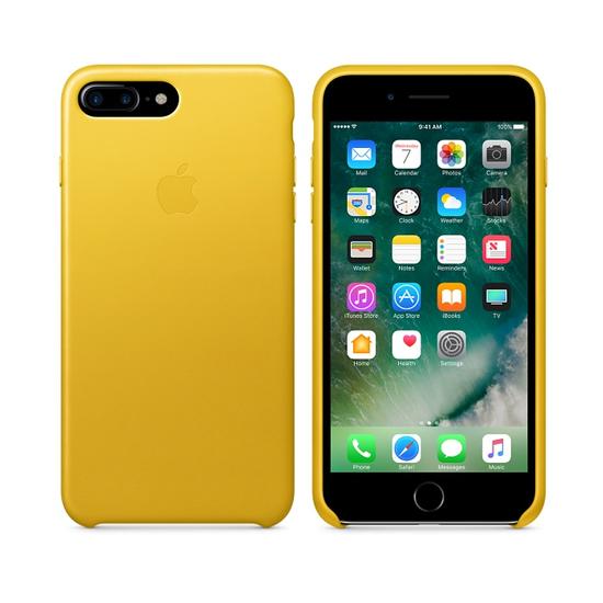 Apple Leather Case Funda iPhone 7 Plus Girasol