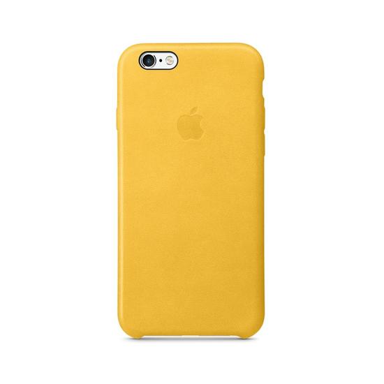 Apple Leather Case iPhone 6/6s Azul Marigold