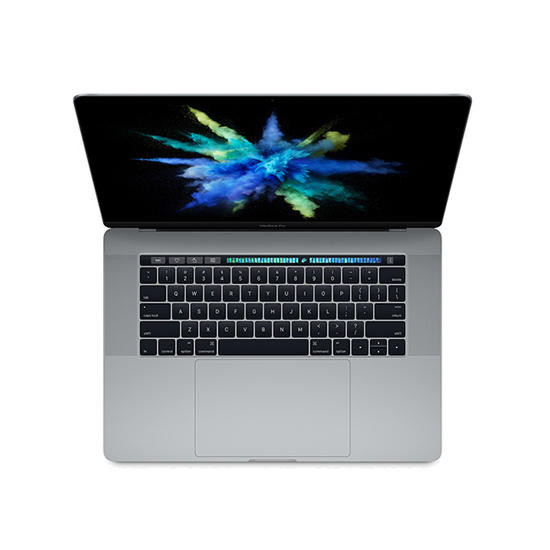 Apple MacBook Pro 15" con Touch Bar Core i7 2,6Ghz | 16GB RAM | 256GB SSD PCIe | Radeon Pro 450 2GB Gris Espacial Excelente