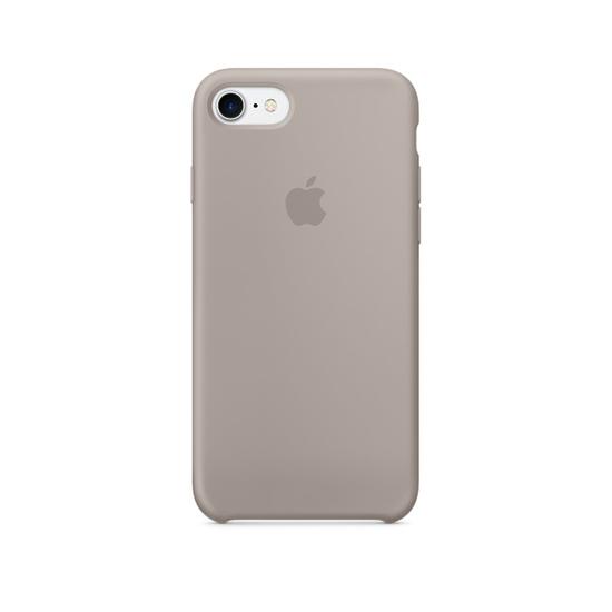 Apple Silicone Case Funda iPhone 7 Gris Guijarro