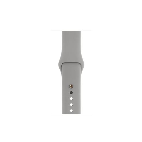 Apple Watch Series 1 38mm Caja Aluminio Oro y Correa Deportiva Gris Cemento 
