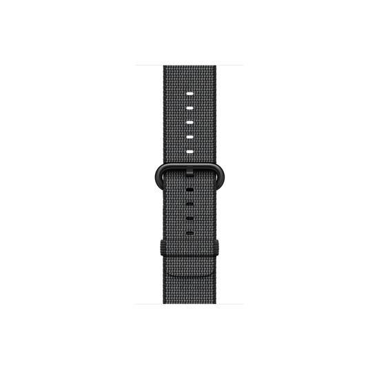 Apple Watch Series 2 42mm Caja Aluminio Gris Espacial y Correa Nylon Trenzado Negra 