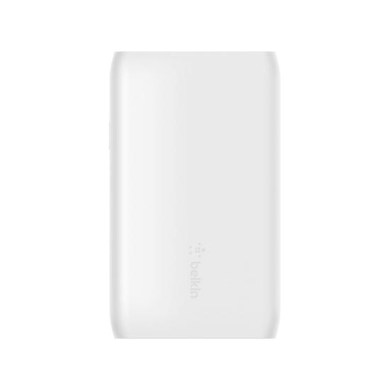 Belkin Power Bank Boost Charge 5K Batería Externa + cable USB-C Blanco