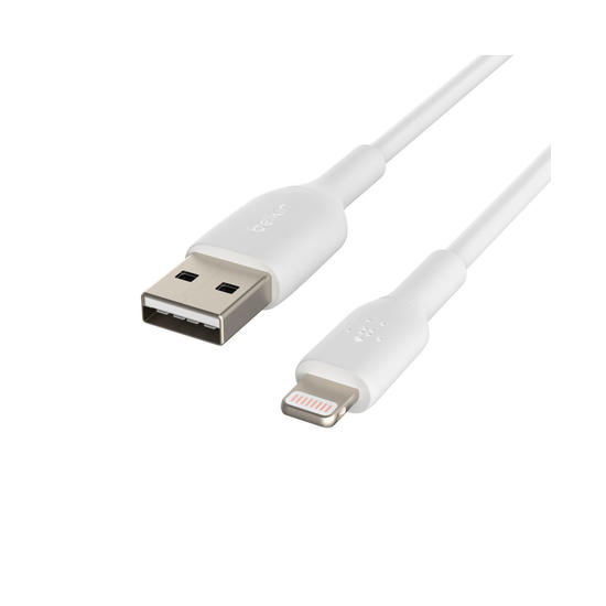 Belkin BOOST CHARGE Cable Lightning a USB-A 2m Blanco