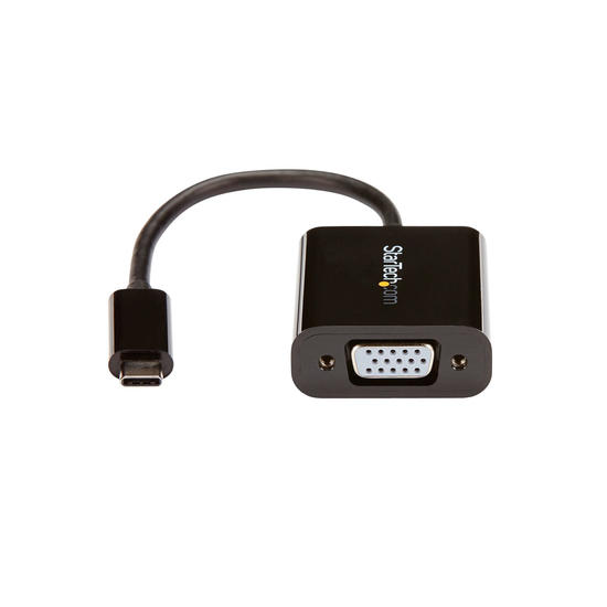 Startech Adaptador USB-C a VGA Negro