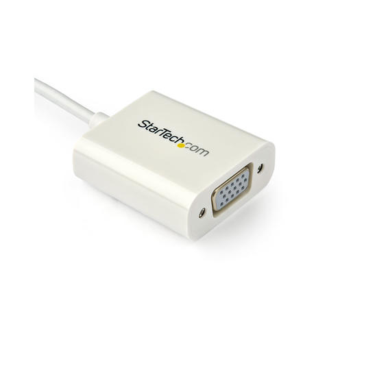 Startech Adaptador USB-C a VGA Blanco