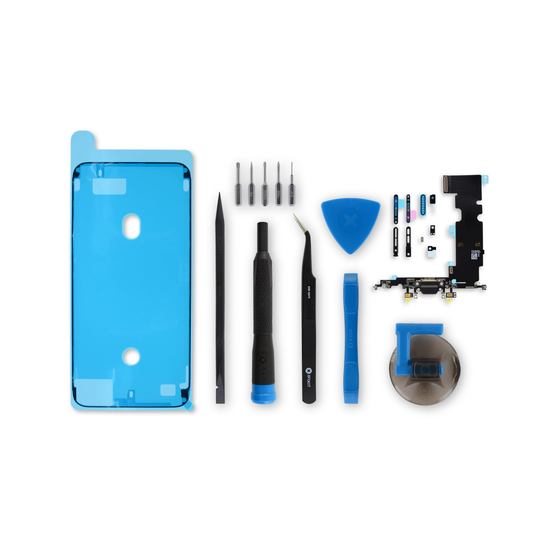 iFixit Kit conector Lightning iPhone 8 Plus Negro