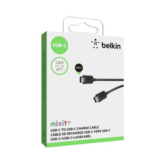 Belkin Mixit Cable de Carga USB C/USB C Negro