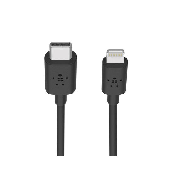 Belkin Cable Carga USB-C a Lightning 1,2 m Negro