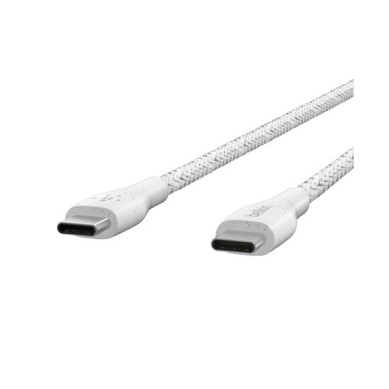 Belkin BOOST CHARGE Cable USB-C con correa 1,2m blanco