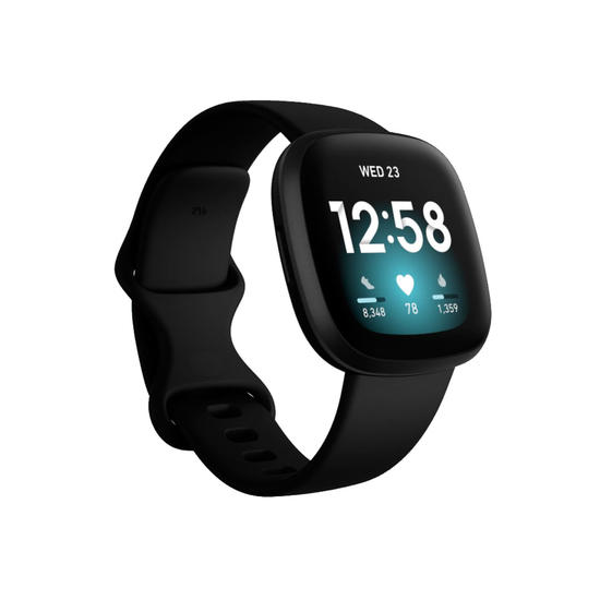 Fitbit Versa 3 Reloj Inteligente Negro