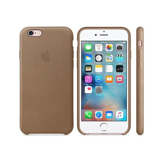 Apple Funda iPhone 6 Plus/6s Plus Leather Case Marrón