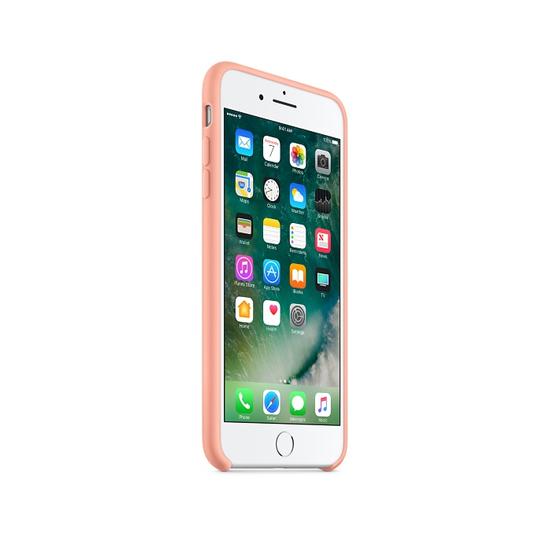 Apple Silicone Case funda iPhone 7 Plus Rosa Flamenco