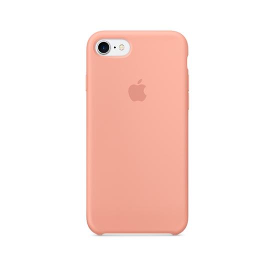 Apple Silicone Case funda iPhone 7 Rosa Flamenco