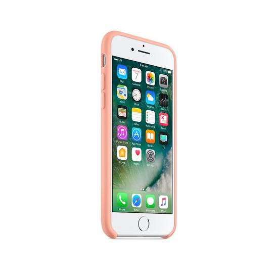 Apple Silicone Case funda iPhone 7 Rosa Flamenco