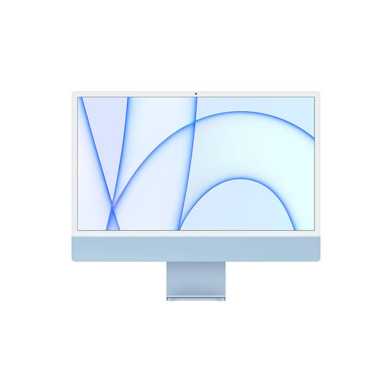 Apple iMac 24" 4,5K Chip M1 | 8GB RAM | 256GB SSD | GPU 7 núcleos | Azul 