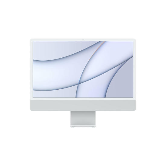 Apple iMac 24" 4,5K Chip M1 | 8GB RAM | 256GB SSD | GPU 8 núcleos | Plata 