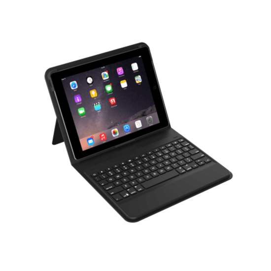 Zagg Messenger Case Teclado iPad Air/ Air2/ iPad Pro 9,7" Negro
