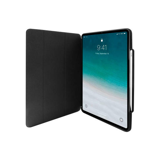 Puro Booklet Zeta Pro Funda iPad Pro 12,9" (2018) Negra