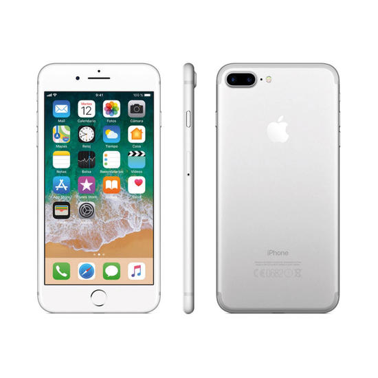 Apple iPhone 7 Plus 128GB Plata | Certificado por Apple (CPO)