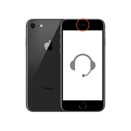 Reparacion auricular Iphone 8