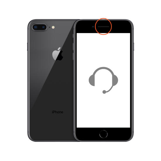 Reparación Auricular llamadas iPhone 8 Plus