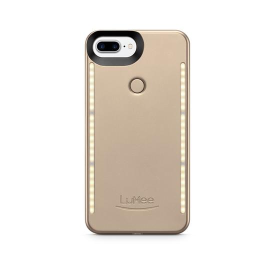 LuMee Funda Duo LED iPhone 8 Plus /7 Plus /6s Plus/6 Plus Oro Mate