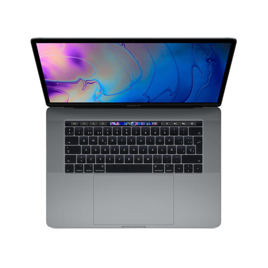 Como nuevo - Apple Macbook Pro 15" Touch Bar Core i7 2,6GHz | 16GB | 512GB SSD | Gris Espacial